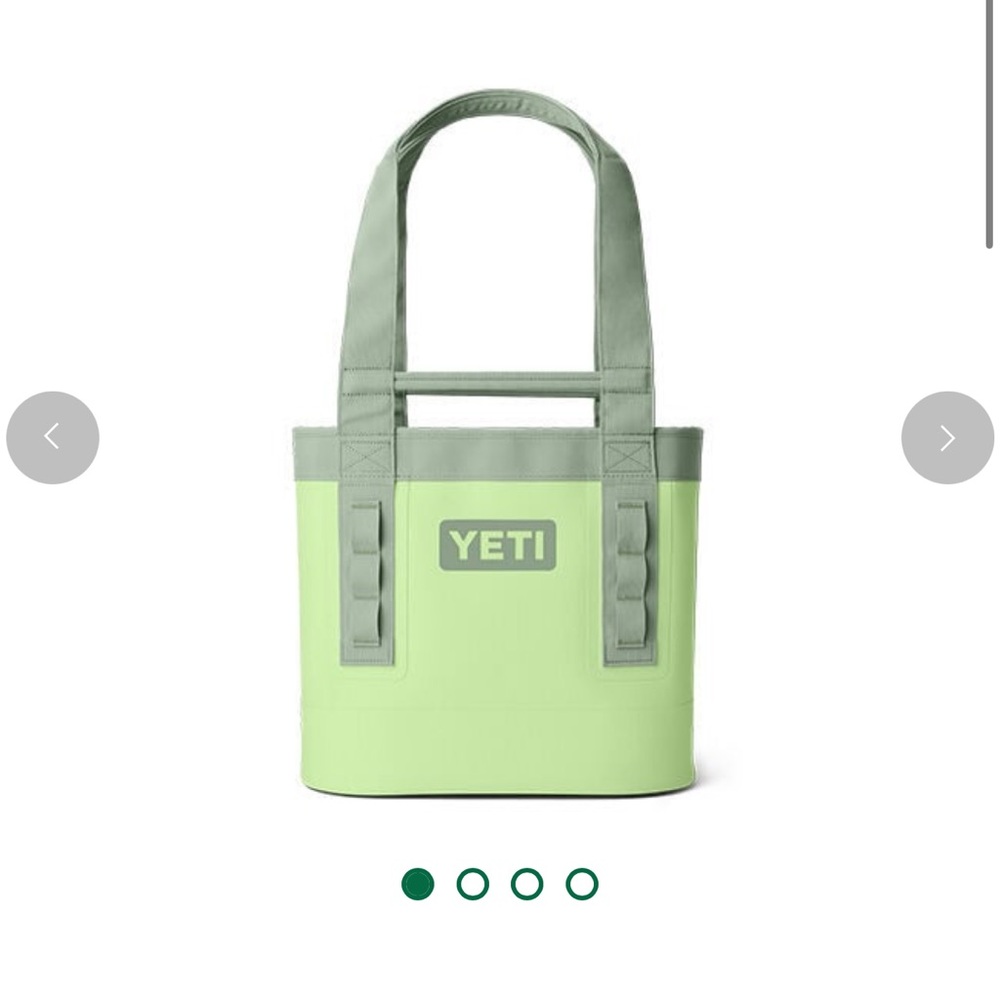 YETI Light Green Tote Bag